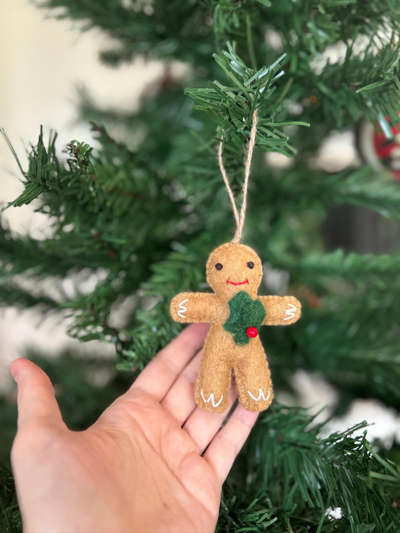 Weihnachtsanhänger Lebkuchenmann I Christbaumschmuck Weihnachtsdeko I Winterdeko I Weihnachtsbaum I Zuckerstange Lebkuchen
