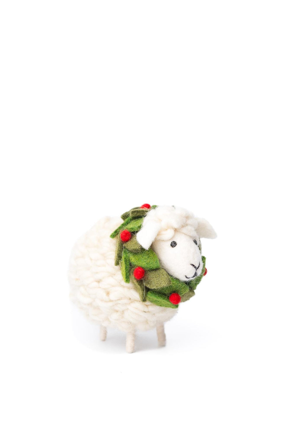 Schaf aus Filz I Weihnachtsschaf I Schaf Deko I Filzdeko Weihnachten I Schaf Deko I Winter I Christbaum I Weihnachtsfigur
