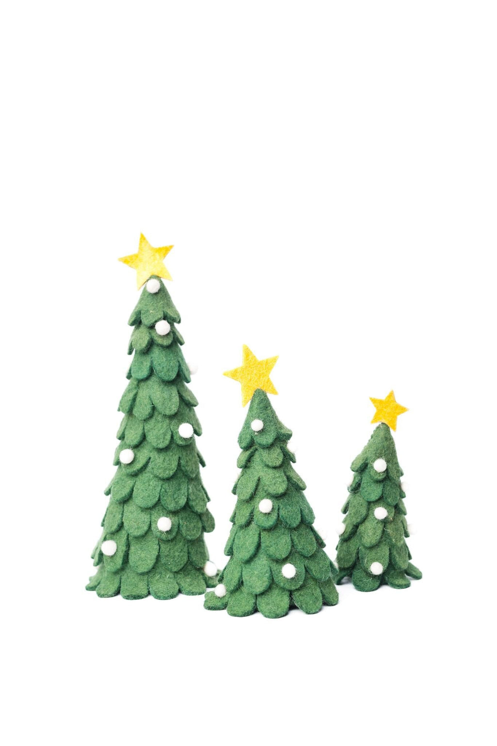 Weihnachtsbaum aus Filz I Filz Baum I Weihnachtsdeko zum Hinstellen I Christbaum I Weihnachtsschmuck I Fensterdeko I Dekoration Weihnachten