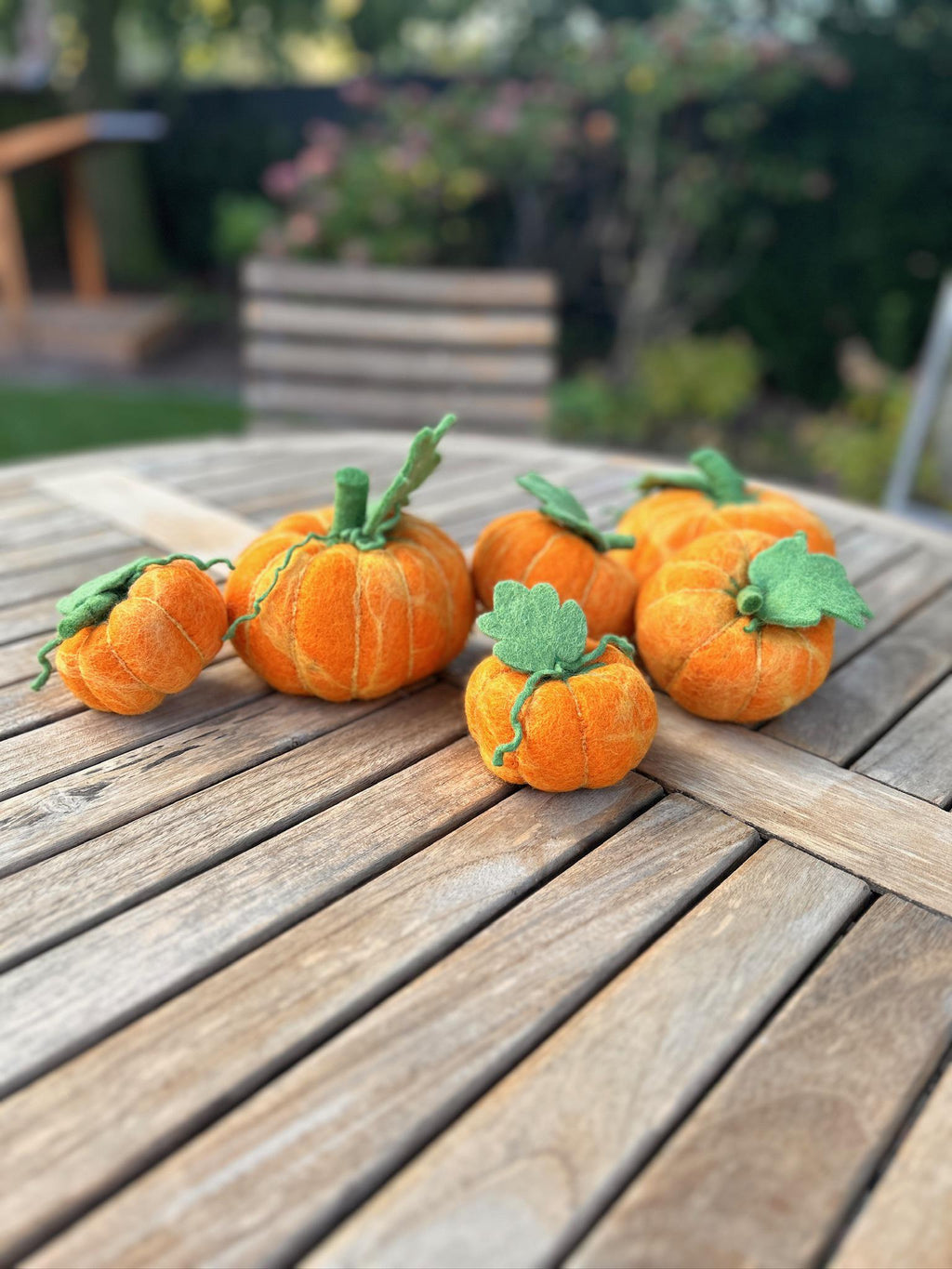 Kürbis Deko aus Filz I Filzdeko I Herbstdeko I Halloween Deko I Winterdeko I Kürbisdeko I Deko Thanksgiving