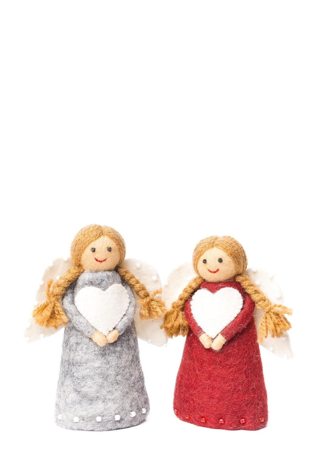 Engel aus Filz I Filz Engel I Weihnachtsdeko zum Hinstellen I Weihnachtsschmuck I Fensterdeko I Dekoration Weihnachten I Christbaumspitze