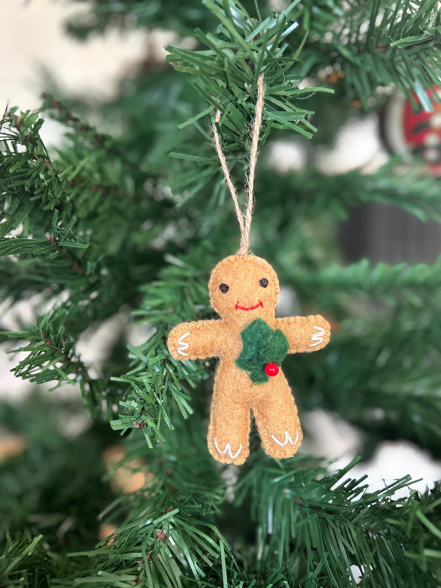 Weihnachtsanhänger Lebkuchenmann I Christbaumschmuck Weihnachtsdeko I Winterdeko I Weihnachtsbaum I Zuckerstange Lebkuchen