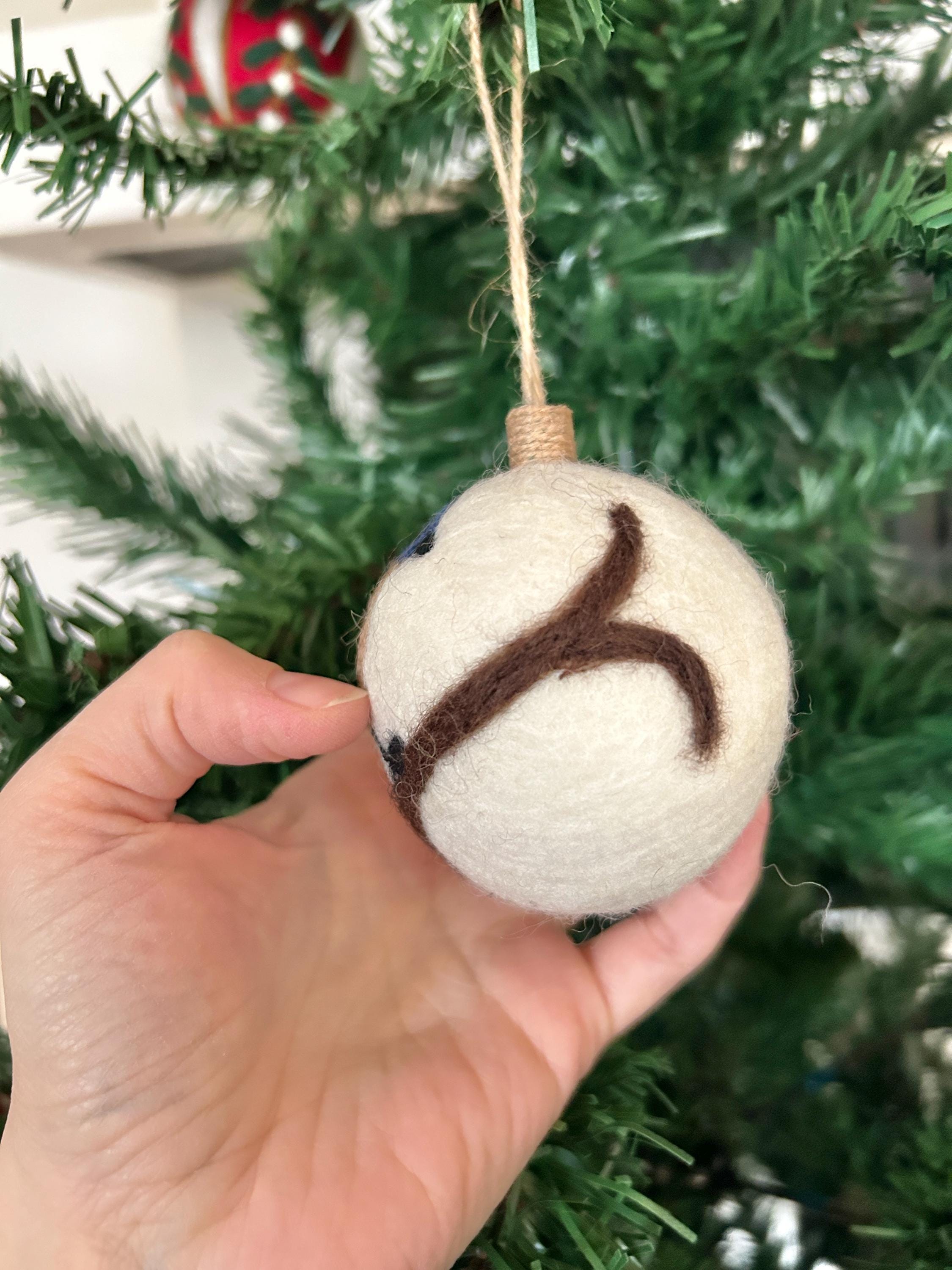 Weihnachtskugel Filz handgemacht Kleiber I Weihnachtsdeko I Anhänger I Kleiber Deko I Weihnachtsschmuck I Christbaumkugel Filz I Kugel