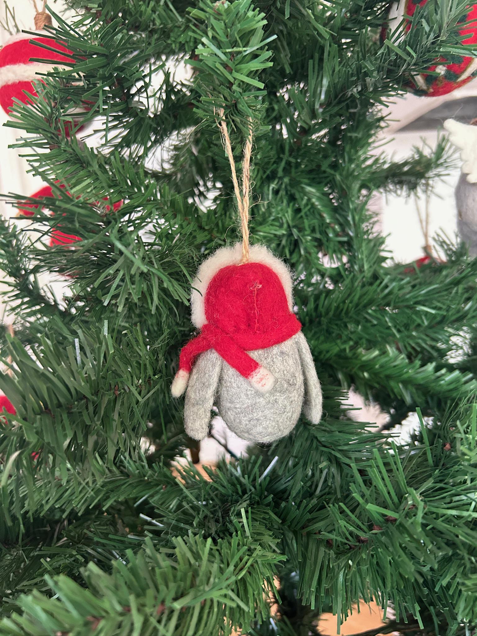 Weihnachtsanhänger Eskimo Pinguin I Christbaumschmuck Weihnachtsdeko Winter Weihnachtsbaum I Polar Pinguin