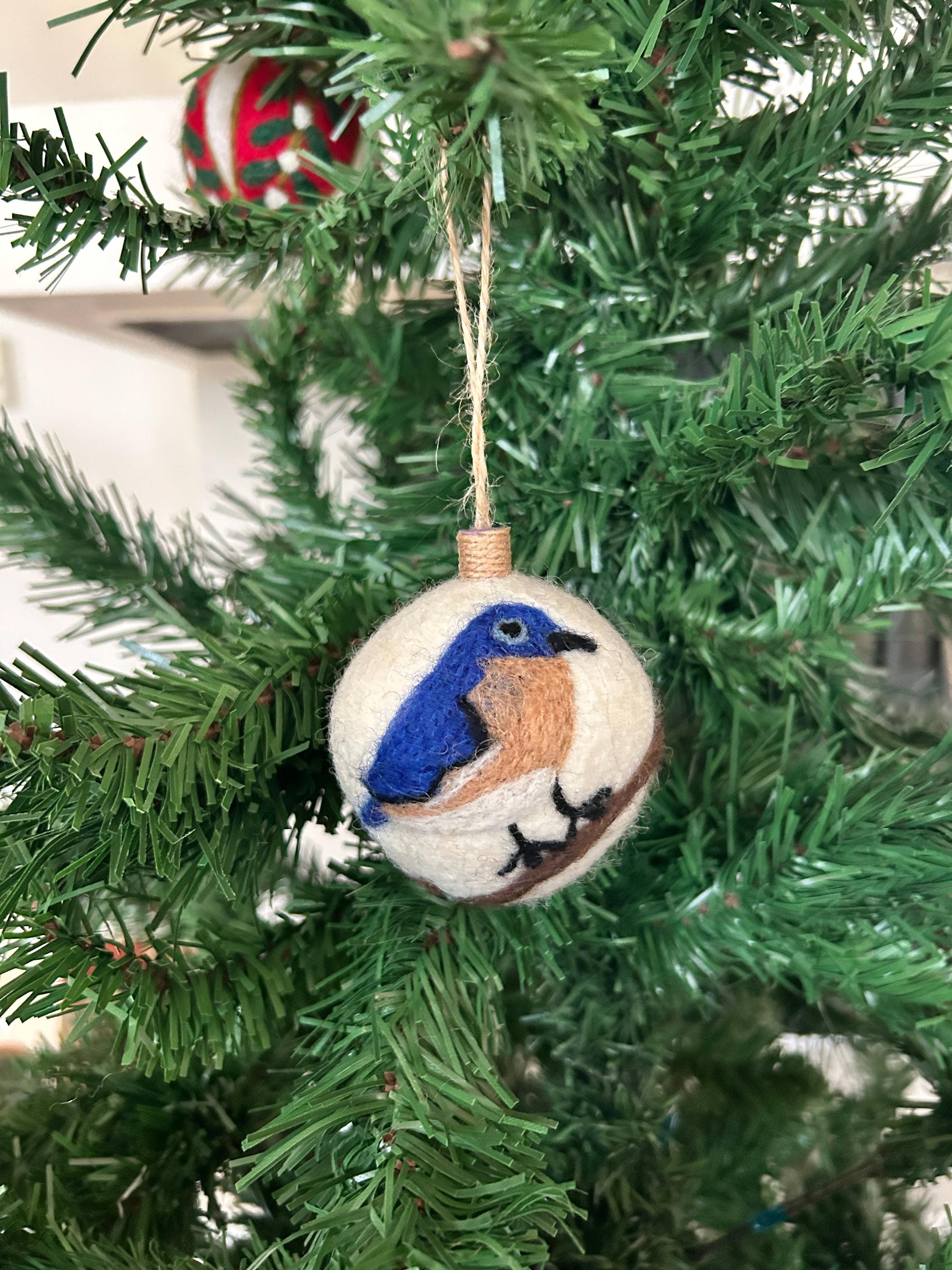 Weihnachtskugel Filz handgemacht Kleiber I Weihnachtsdeko I Anhänger I Kleiber Deko I Weihnachtsschmuck I Christbaumkugel Filz I Kugel
