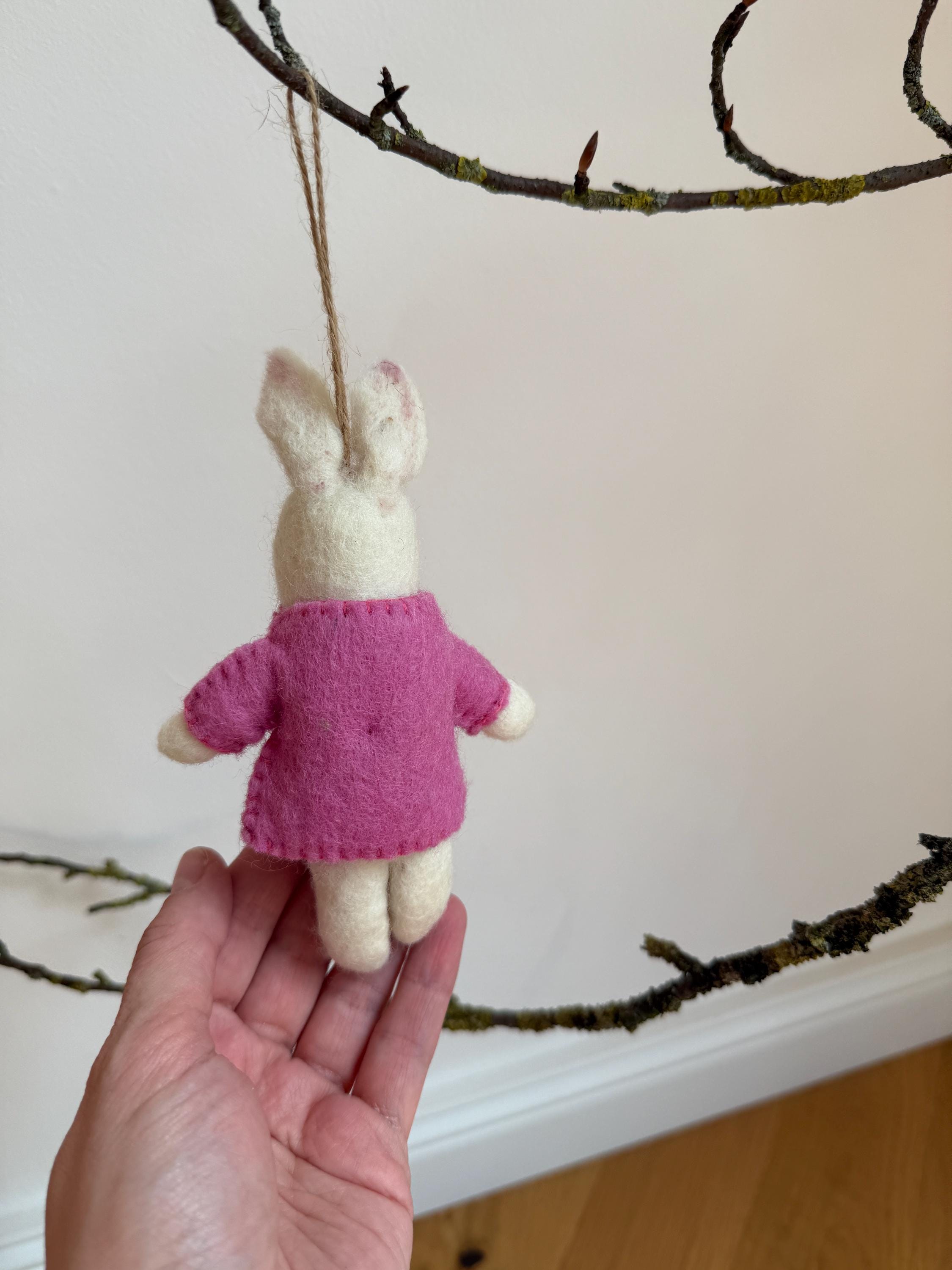 Anhänger Hase I Osterschmuck I Osterdeko I I Osterstrauß I Filzdeko Ostern I Osterhase I Frühling