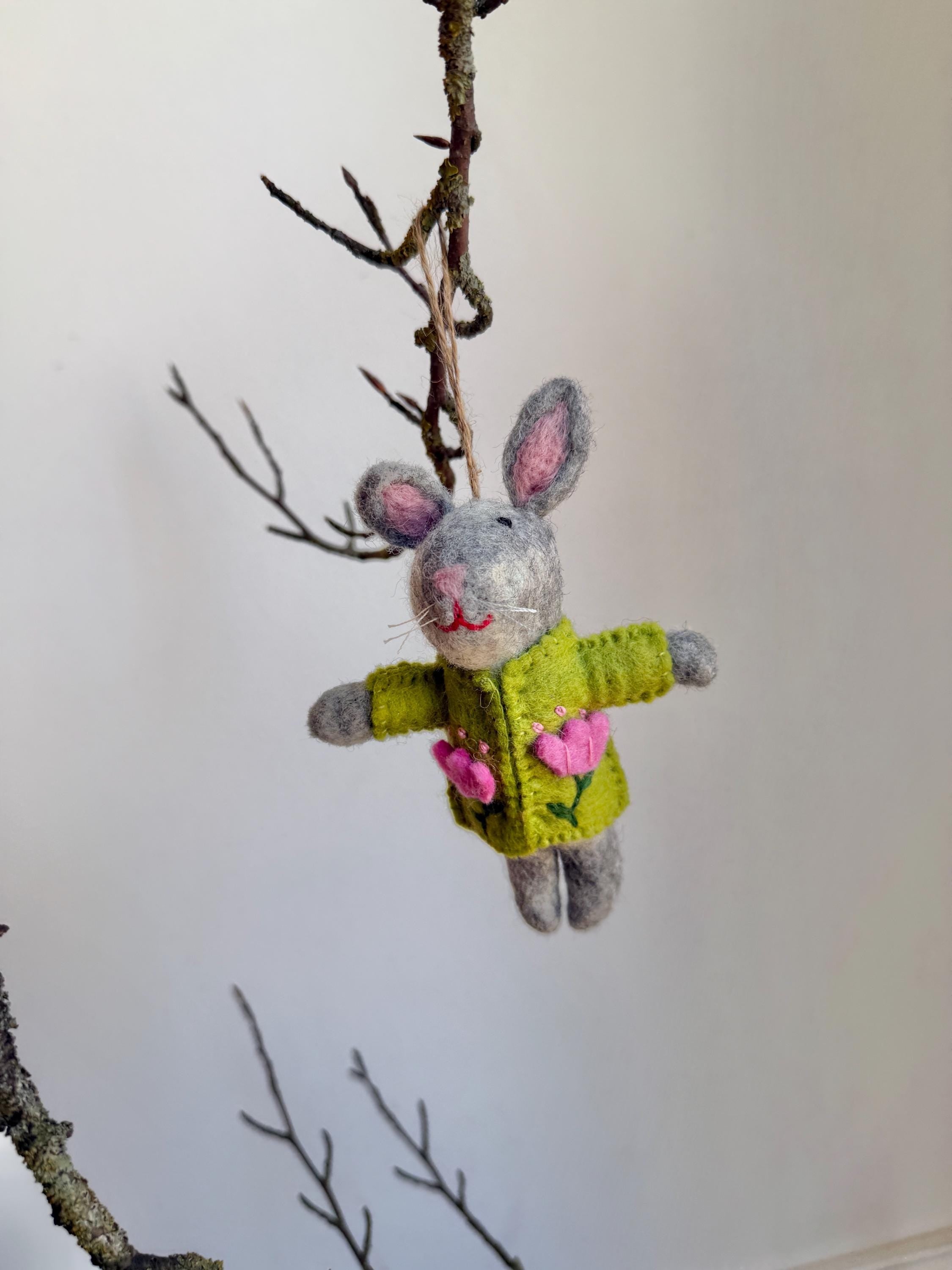 Anhänger Hase I Osterschmuck I Osterdeko I I Osterstrauß I Filzdeko Ostern I Osterhase I Frühling