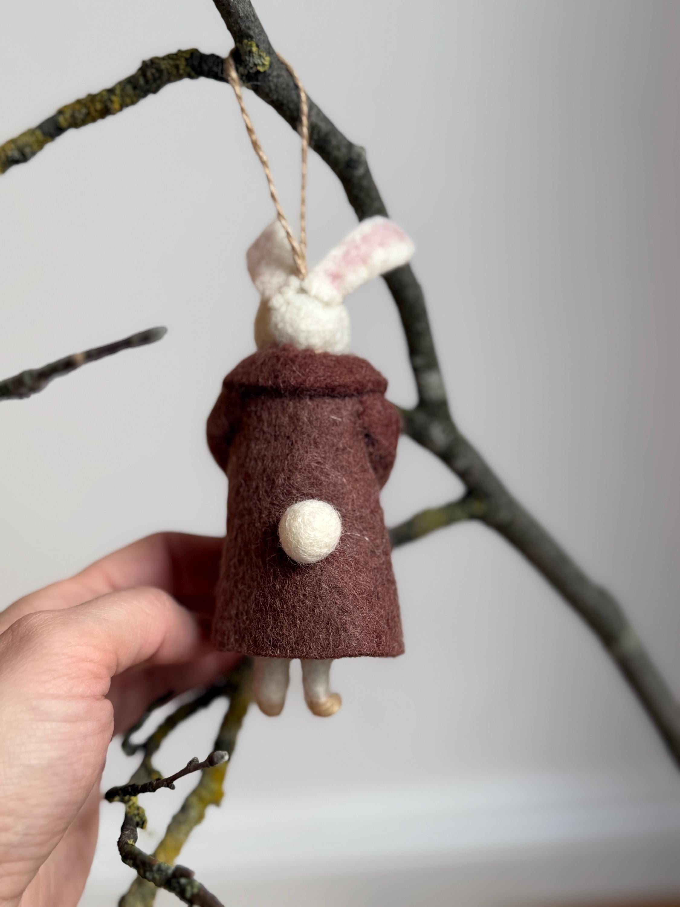 Anhänger Hase I Osterschmuck I Osterdeko I I Osterstrauß I Filzdeko Ostern I Osterhase I Frühling