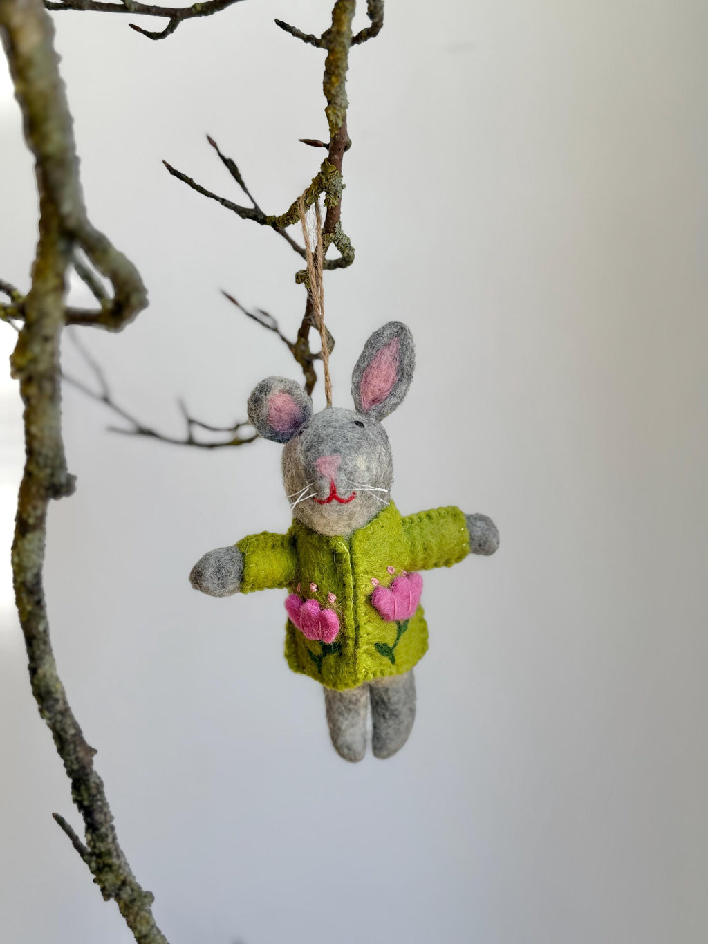 Anhänger Hase I Osterschmuck I Osterdeko I I Osterstrauß I Filzdeko Ostern I Osterhase I Frühling