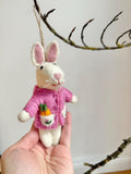 Anhänger Hase I Osterschmuck I Osterdeko I I Osterstrauß I Filzdeko Ostern I Osterhase I Frühling