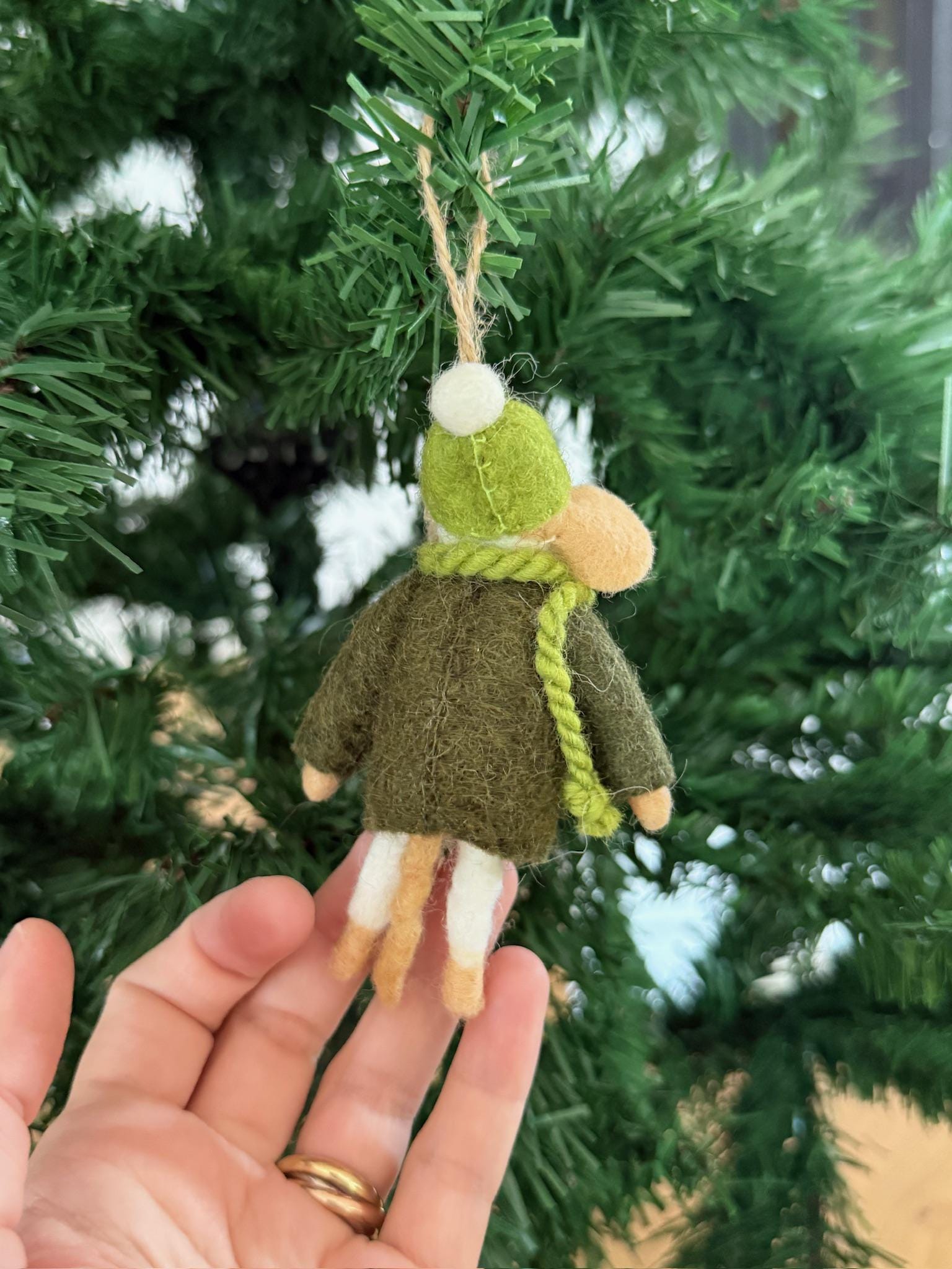 Weihnachtsanhänger Maus I Christbaumschmuck Weihnachtsdeko I Winter Weihnachtsbaum I Weihnachtsmaus