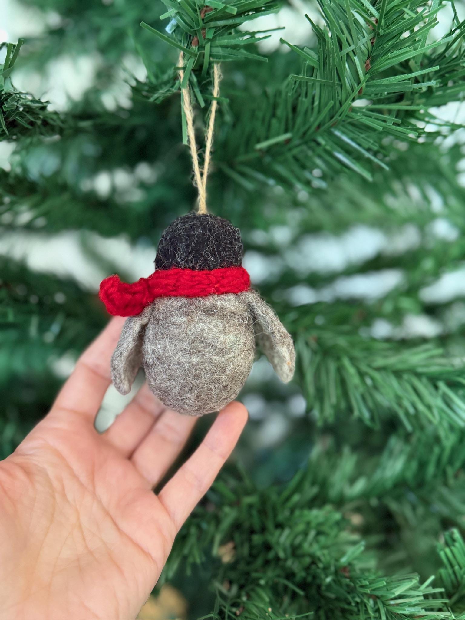 Weihnachtsanhänger Pinguin I Christbaumschmuck Weihnachtsdeko Winter Weihnachtsbaum