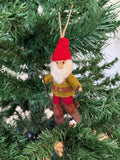 Weihnachtsanhänger Zwerg I Skifahrer I Christbaumschmuck Weihnachtsdeko I Weihnachtsbaum I Alpin I Wichtel