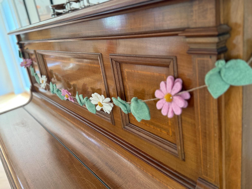 Girlande Gänseblümchen I Dekoration I Kindergeburtstag I Partydekoration I handgemacht I Kinderzimmer I Babyparty I Blumendekoration I Deko