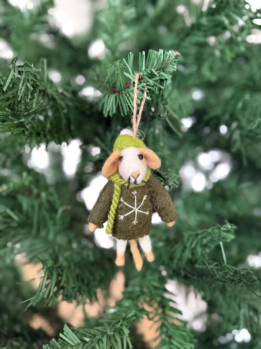 Weihnachtsanhänger Maus I Christbaumschmuck Weihnachtsdeko I Winter Weihnachtsbaum I Weihnachtsmaus