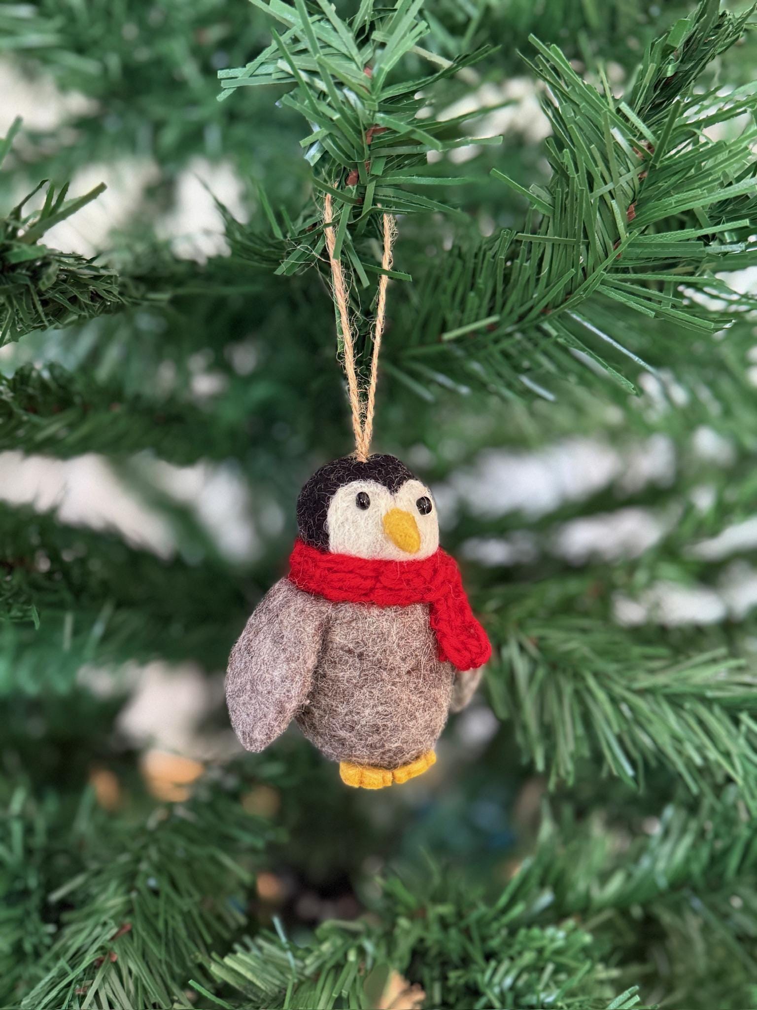 Weihnachtsanhänger Pinguin I Christbaumschmuck Weihnachtsdeko Winter Weihnachtsbaum