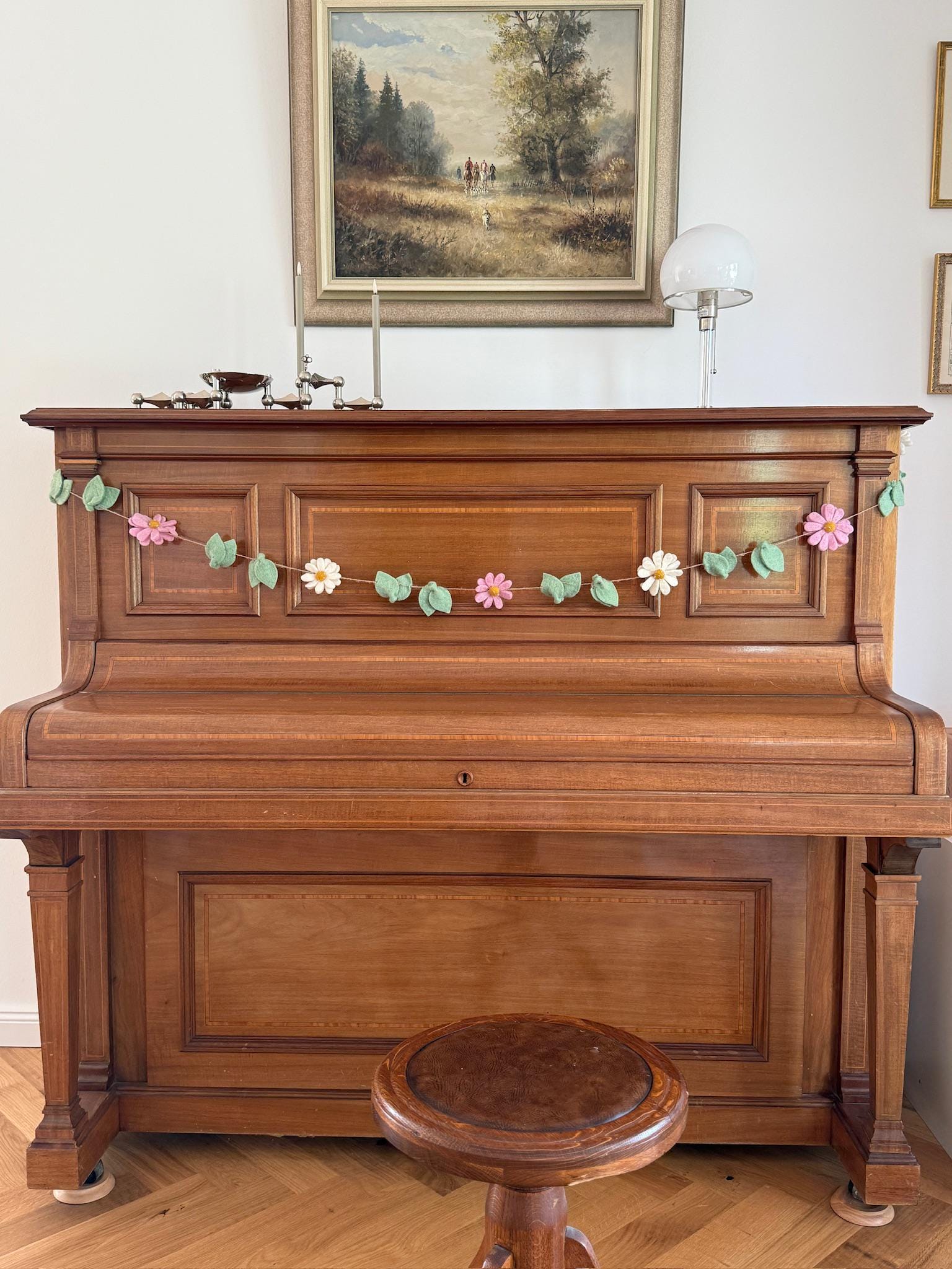 Girlande Gänseblümchen I Dekoration I Kindergeburtstag I Partydekoration I handgemacht I Kinderzimmer I Babyparty I Blumendekoration I Deko