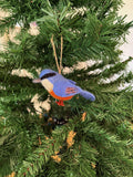 Filzanhänger Kleiber I Christbaumschmuck I Weihnachtsdeko I Winterdeko I Weihnachtsbaum I Frühlingsdeko I Vogeldeko I Naturdeko I Fair