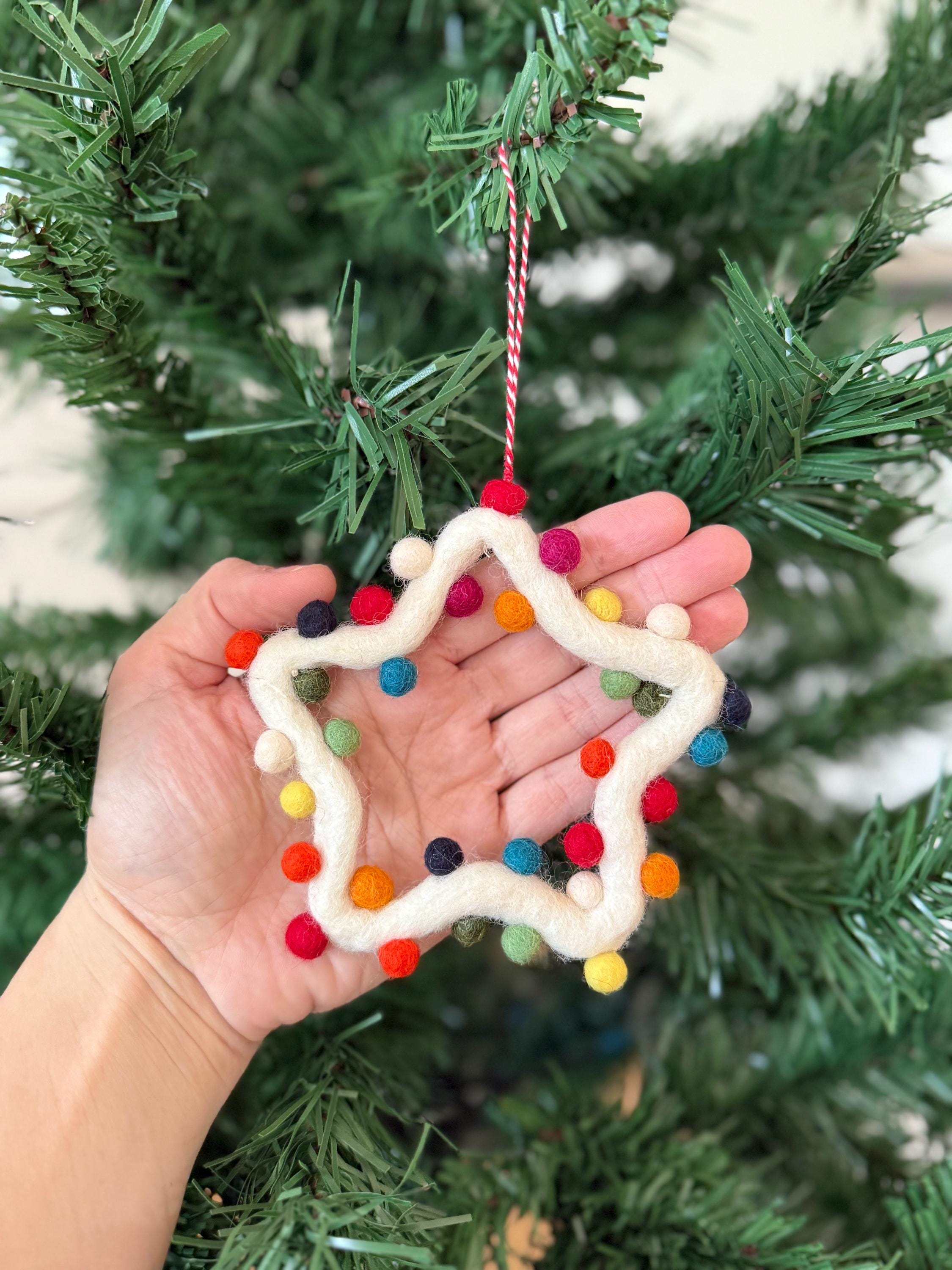 Weihnachtsanhänger Stern I Christbaumschmuck I Christbaumspitze I Weihnachtsdeko I Winter I Weihnachtsbaum I Weihnachtsstern I Filz I Deko