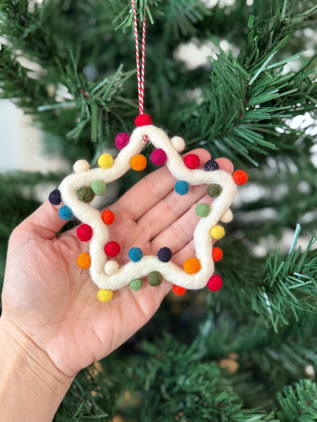 Weihnachtsanhänger Stern I Christbaumschmuck I Christbaumspitze I Weihnachtsdeko I Winter I Weihnachtsbaum I Weihnachtsstern I Filz I Deko