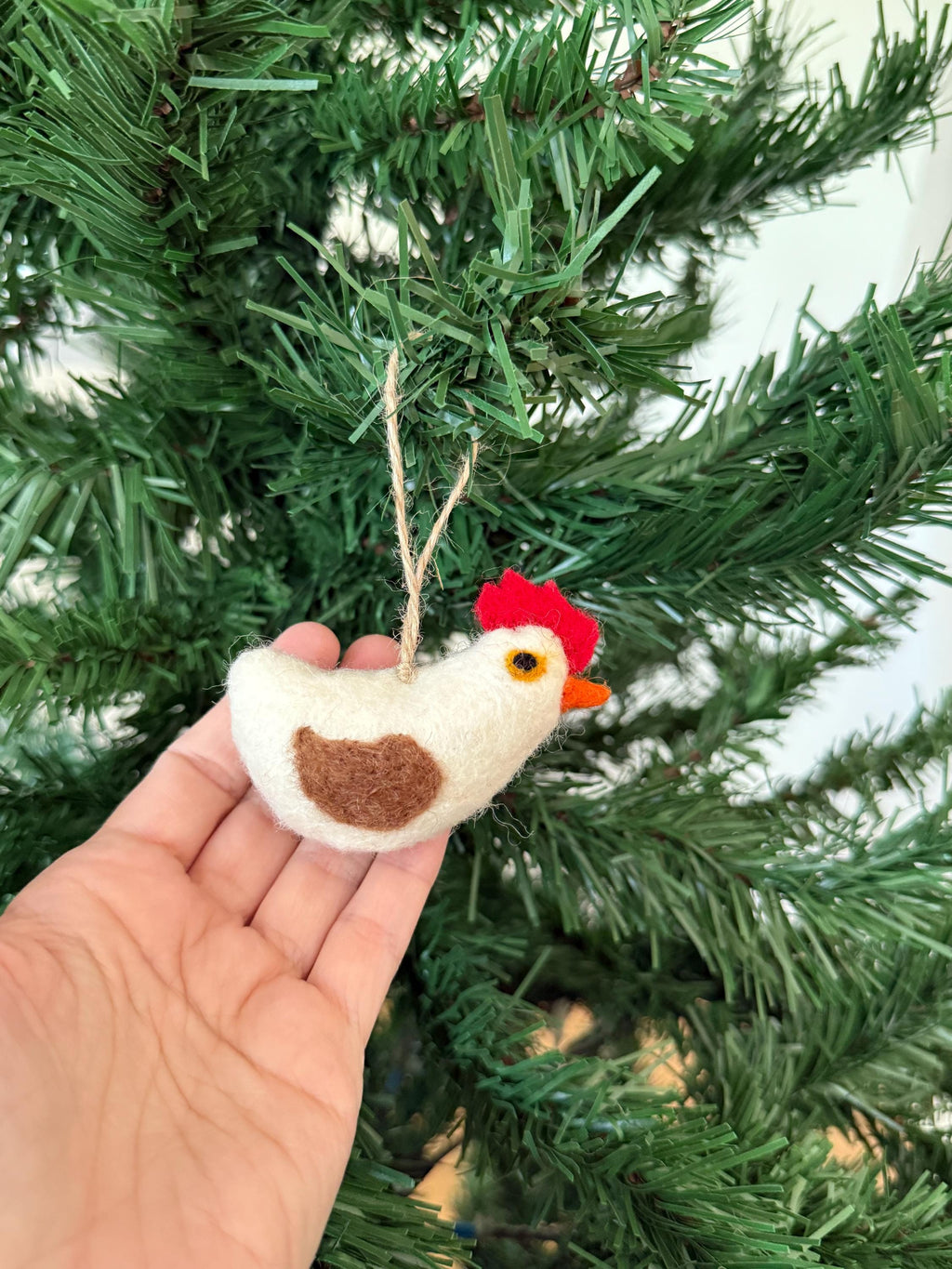 Anhänger Huhn I I Weihnachtsschmuck I Osterschmuck I Osterdeko I Osterstrauß I Filzdeko Ostern I Osterhase I Frühling
