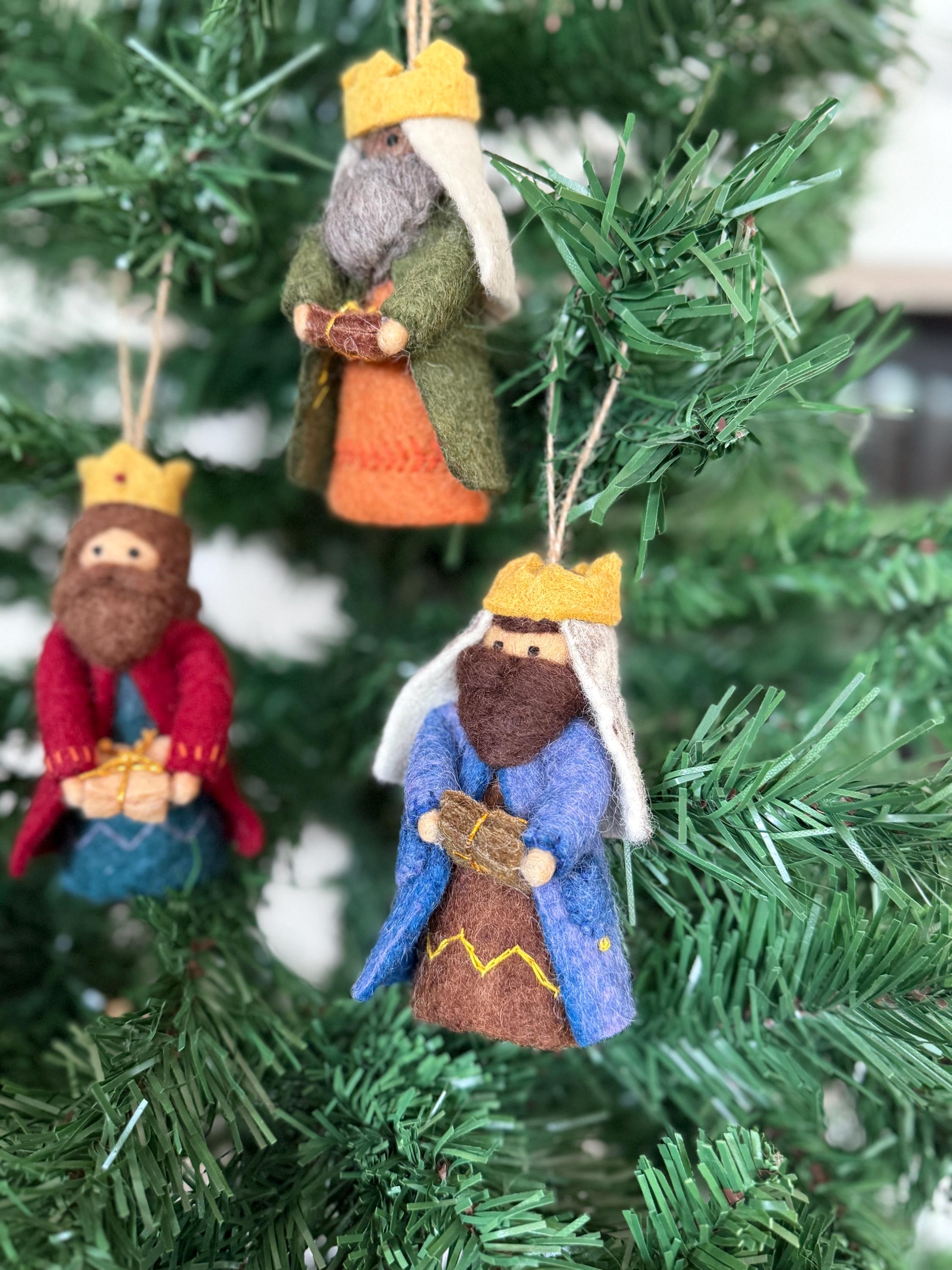 Weihnachtsanhänger die Heiligen drei Könige I Christbaumschmuck Weihnachtsdeko I Weihnachtsbaum I Heilige Familie I Weihnachtsgeschichte