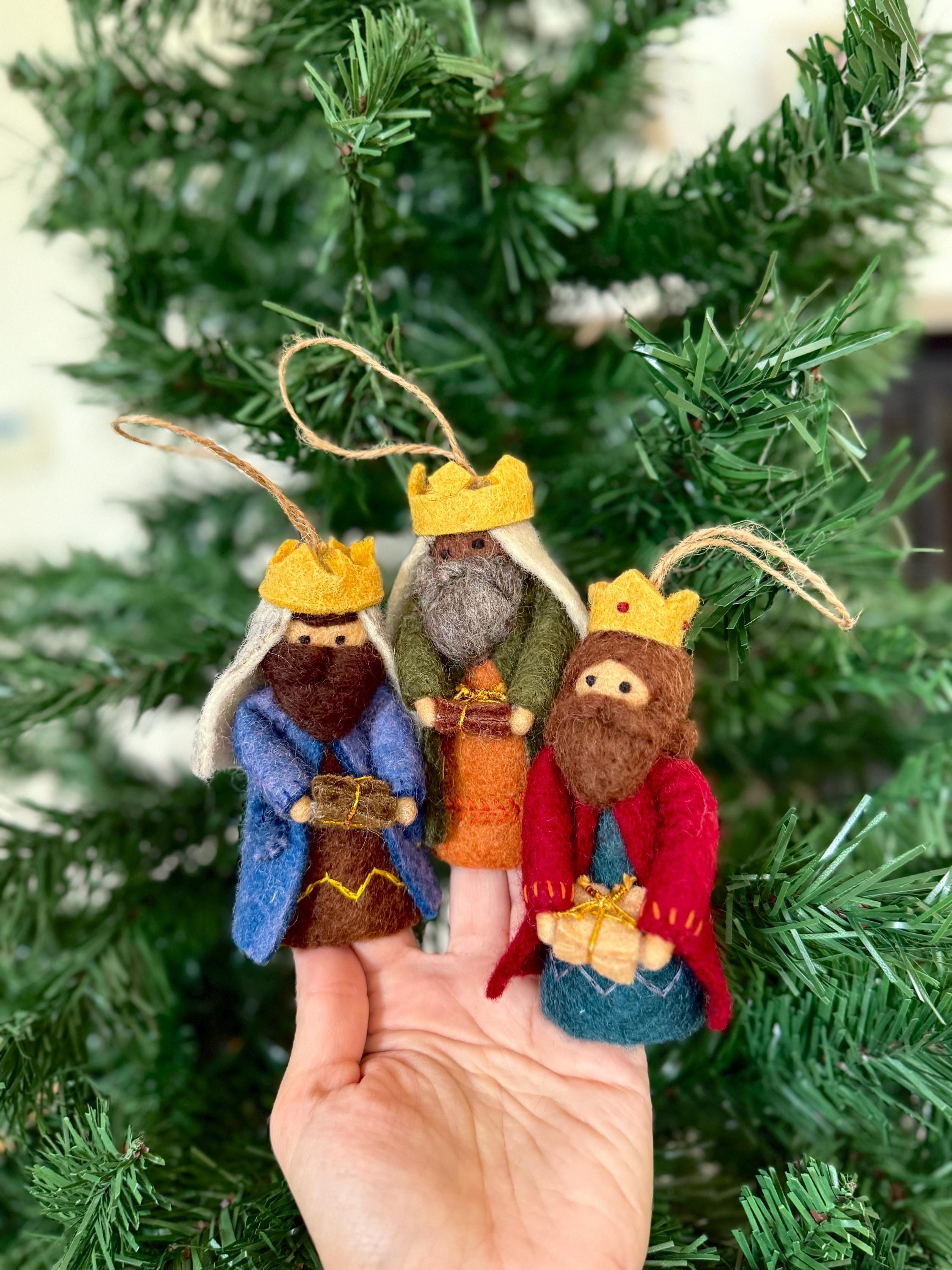 Weihnachtsanhänger die Heiligen drei Könige I Christbaumschmuck Weihnachtsdeko I Weihnachtsbaum I Heilige Familie I Weihnachtsgeschichte