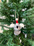 Weihnachtsanhänger Koala I Christbaumschmuck I Weihnachtsdeko I Winter Weihnachtsbaum I Koalabär mit Mütze I lustige Weihnachtsdeko