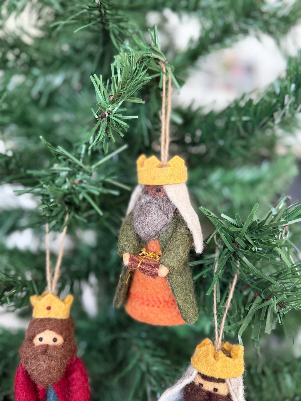 Weihnachtsanhänger die Heiligen drei Könige I Christbaumschmuck Weihnachtsdeko I Weihnachtsbaum I Heilige Familie I Weihnachtsgeschichte