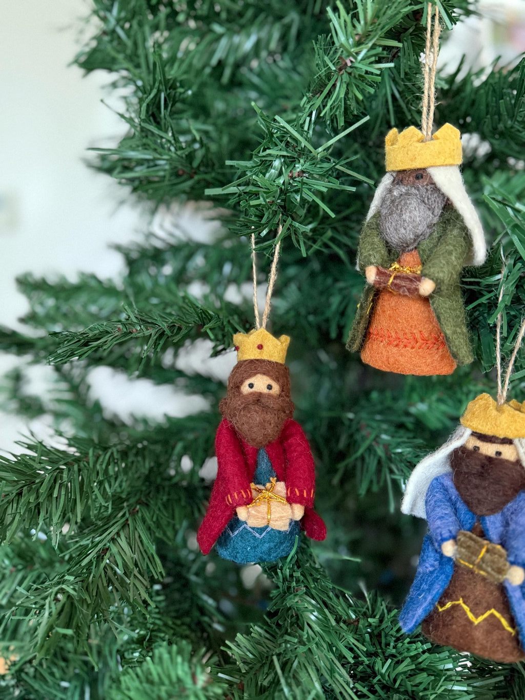Weihnachtsanhänger die Heiligen drei Könige I Christbaumschmuck Weihnachtsdeko I Weihnachtsbaum I Heilige Familie I Weihnachtsgeschichte