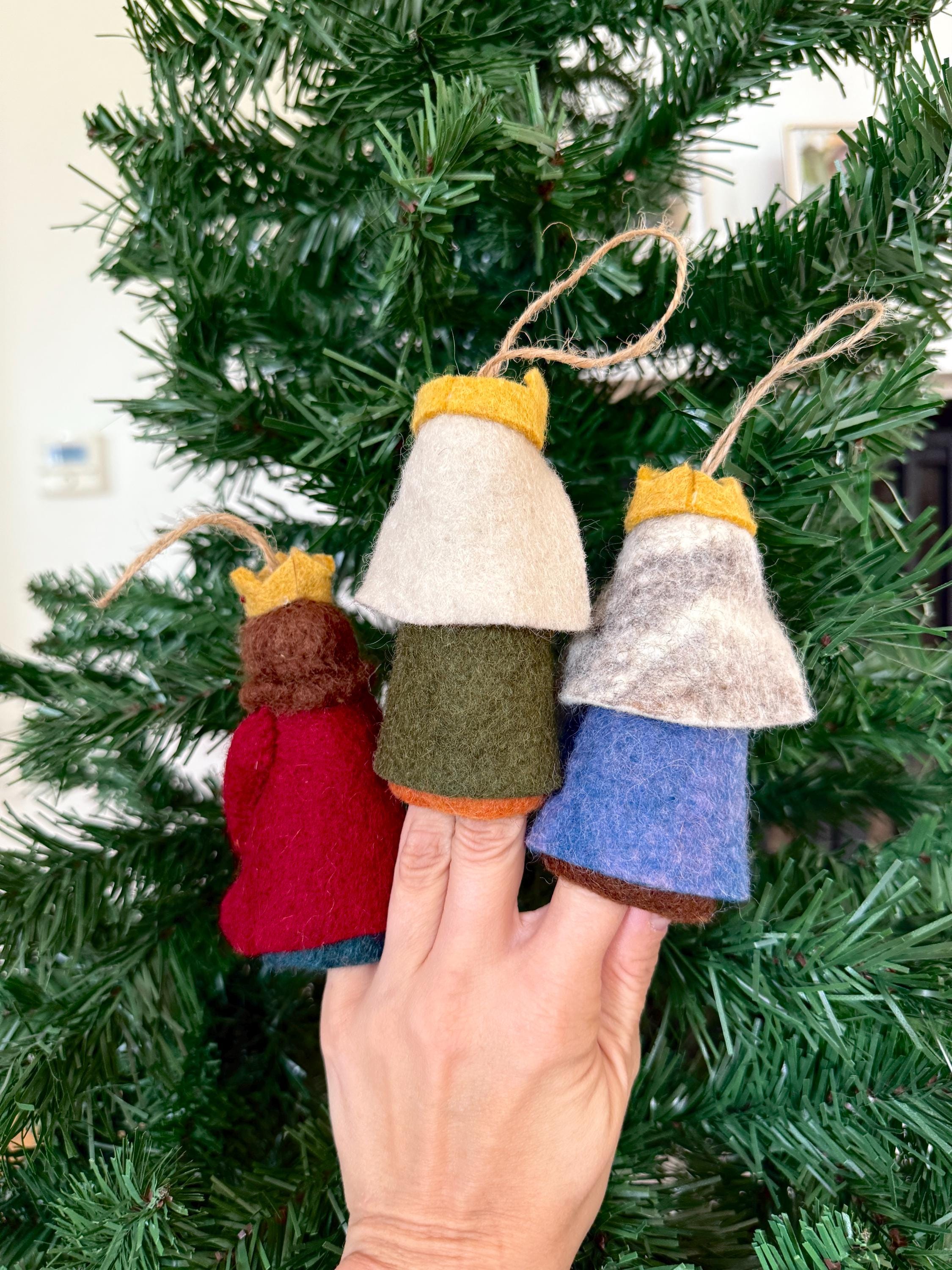 Weihnachtsanhänger die Heiligen drei Könige I Christbaumschmuck Weihnachtsdeko I Weihnachtsbaum I Heilige Familie I Weihnachtsgeschichte