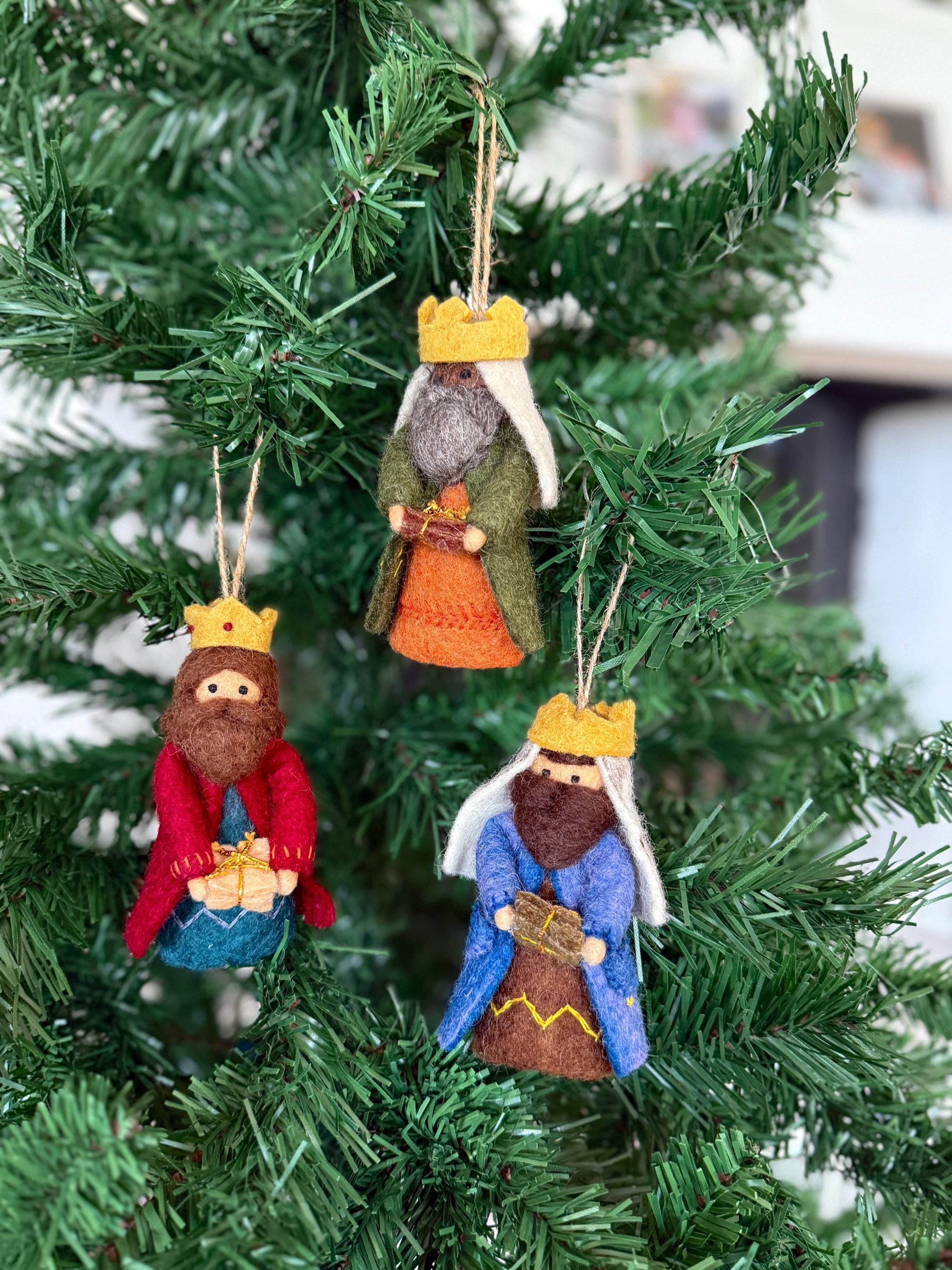 Weihnachtsanhänger die Heiligen drei Könige I Christbaumschmuck Weihnachtsdeko I Weihnachtsbaum I Heilige Familie I Weihnachtsgeschichte