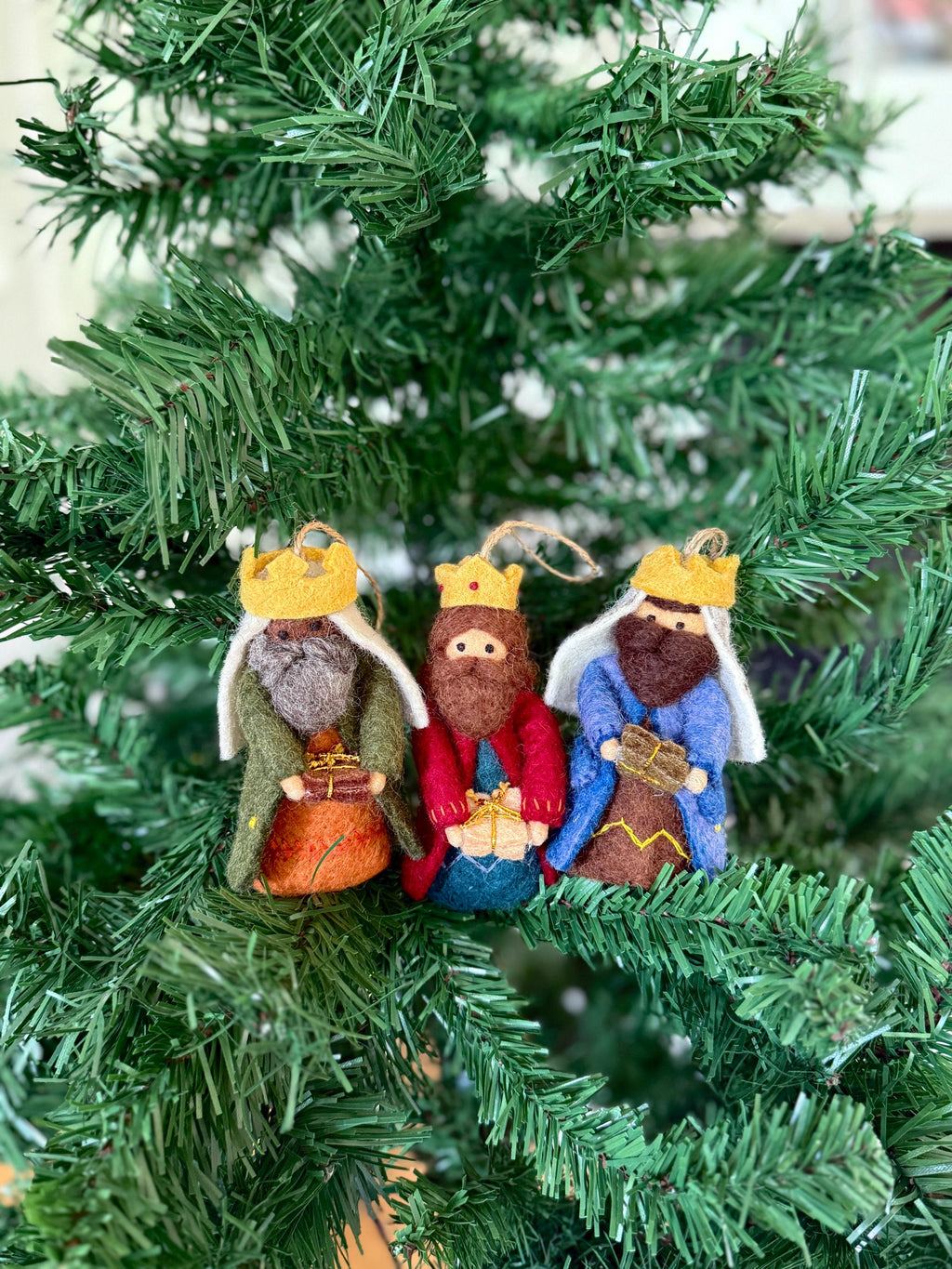 Weihnachtsanhänger die Heiligen drei Könige I Christbaumschmuck Weihnachtsdeko I Weihnachtsbaum I Heilige Familie I Weihnachtsgeschichte
