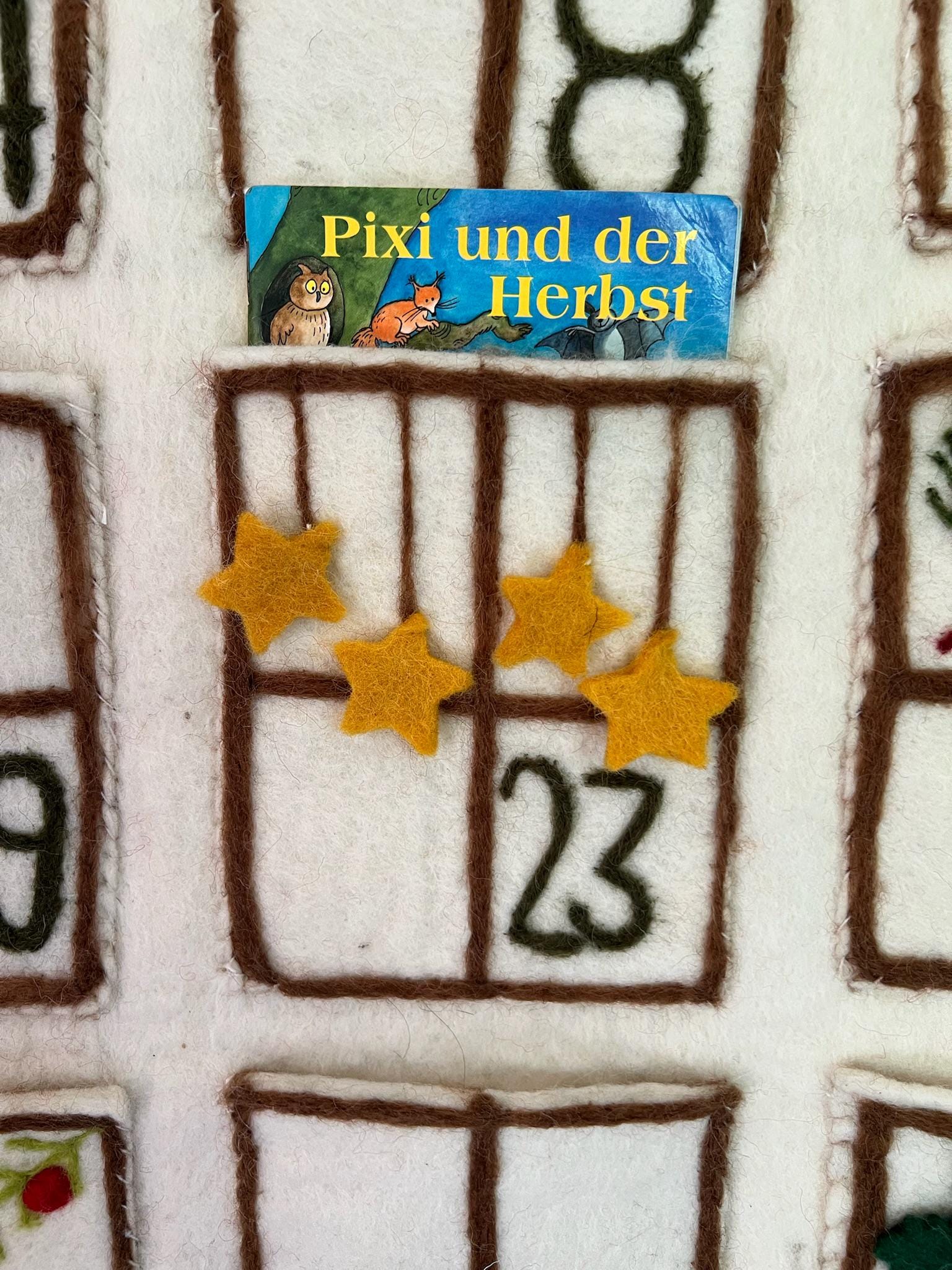 Adventskalender I Filz Deko Weihnachten I Nachhaltige Weihnachten I Befüllbarer Adventskalender I Adventskalender Kinder I Weihnachtsdeko