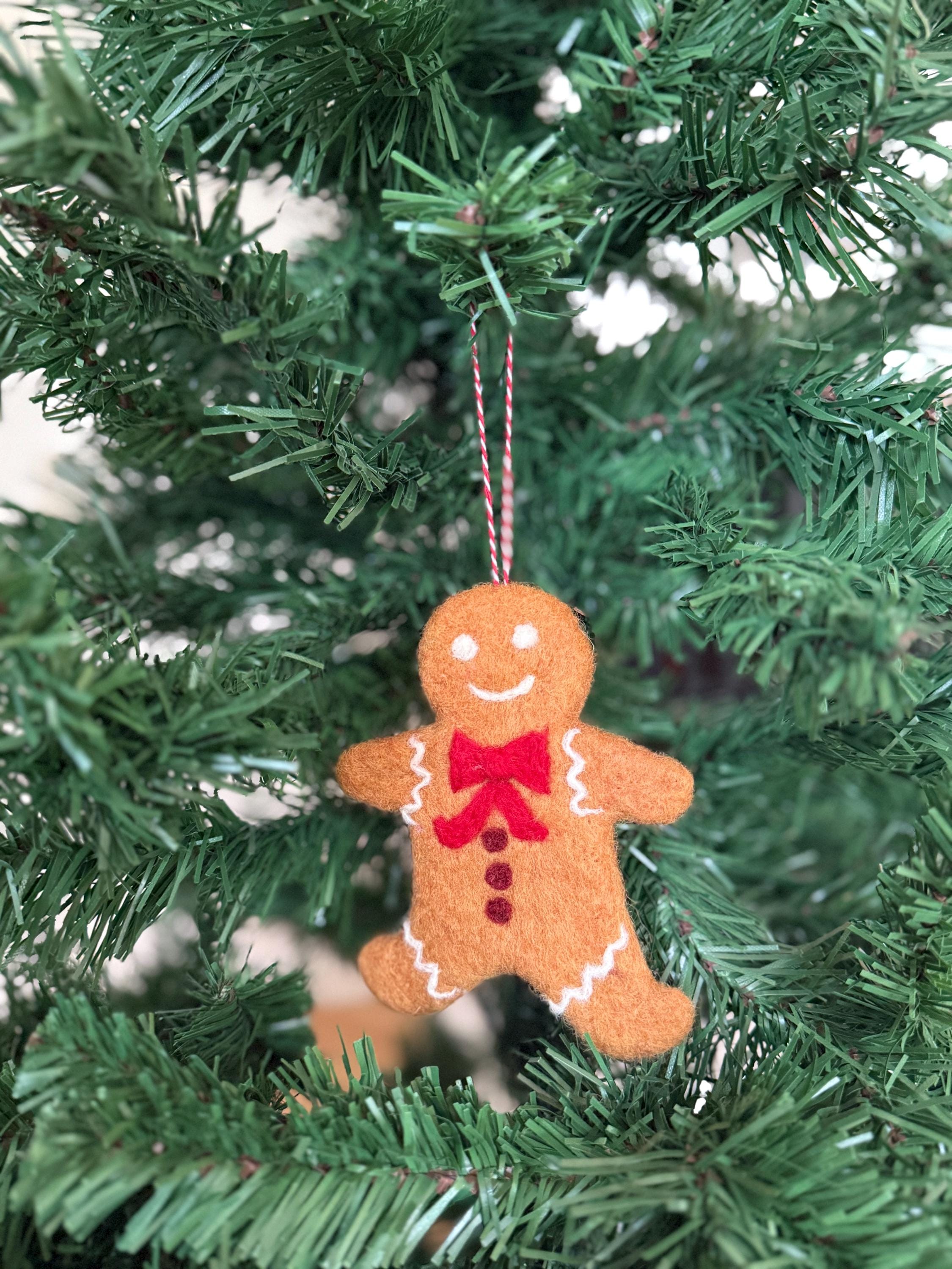 Weihnachtsanhänger Lebkuchenmann I Christbaumschmuck Weihnachtsdeko I Winterdeko I Weihnachtsbaum I Zuckerstange Lebkuchen