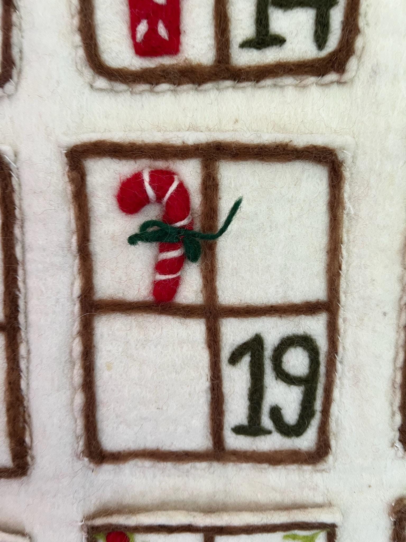 Adventskalender I Filz Deko Weihnachten I Nachhaltige Weihnachten I Befüllbarer Adventskalender I Adventskalender Kinder I Weihnachtsdeko