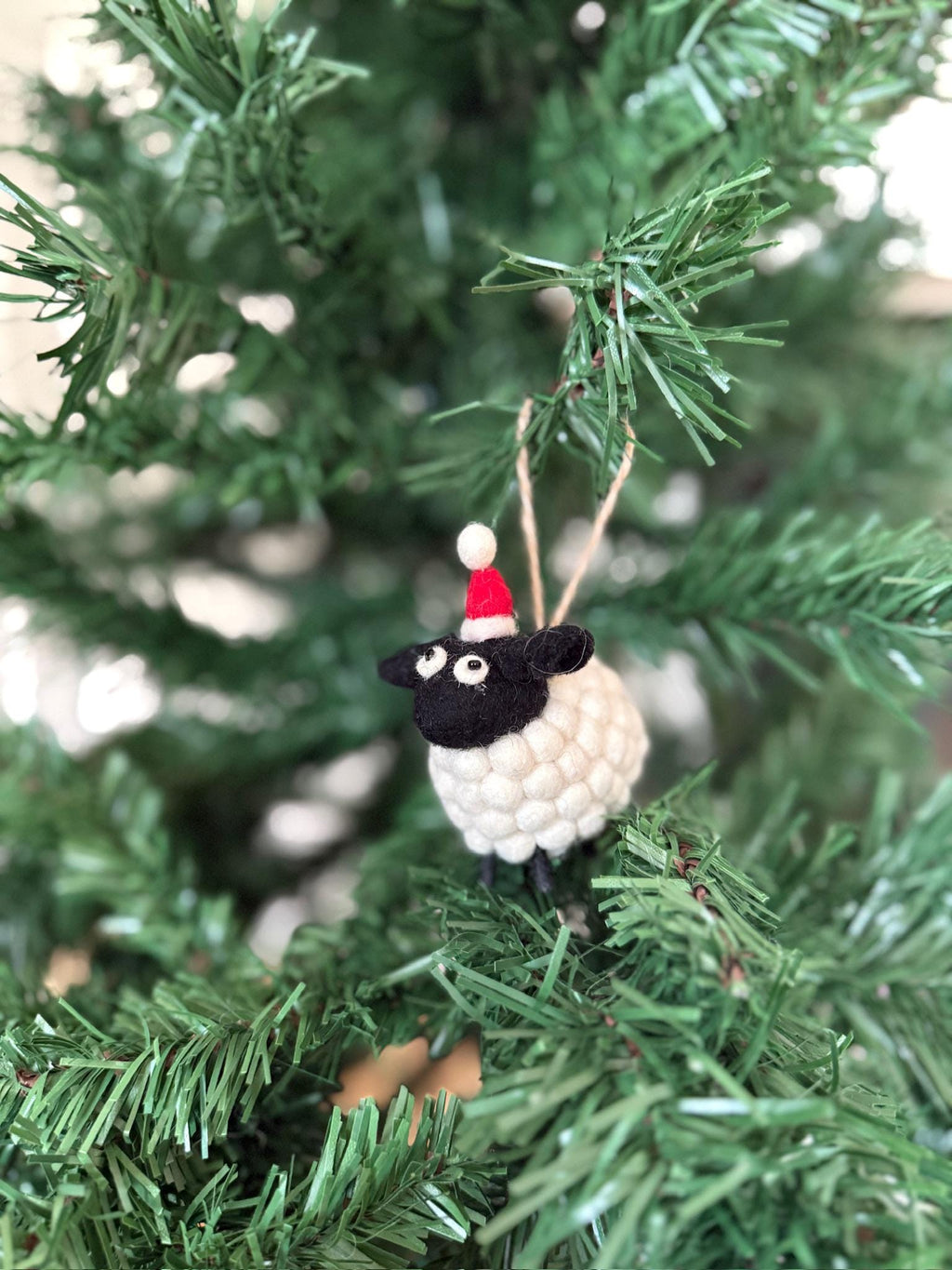Weihnachtsanhänger Schaf I Christbaumschmuck Weihnachtsdeko I Winter Weihnachtsbaum I Weihnachtsschaf