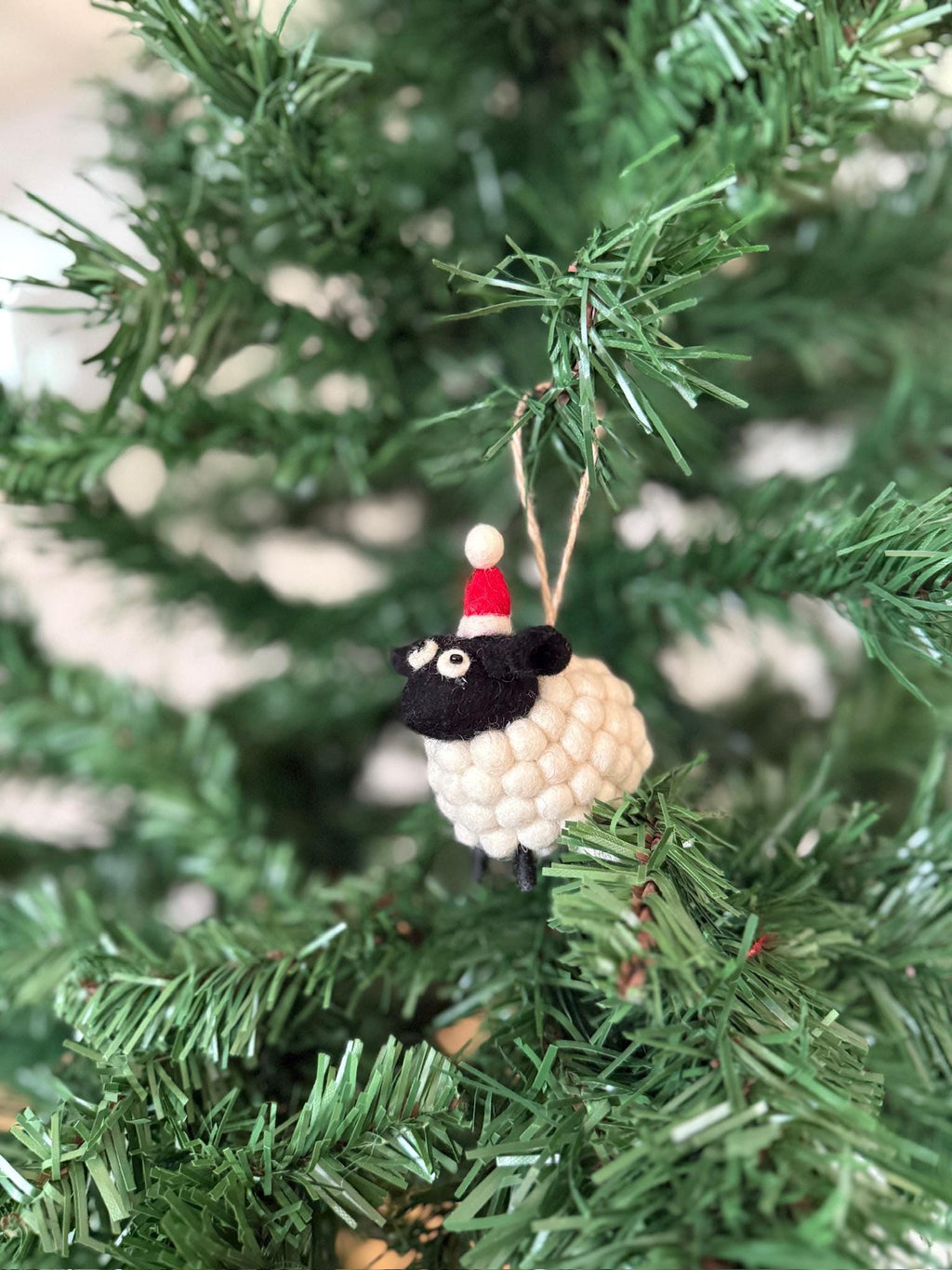 Weihnachtsanhänger Schaf I Christbaumschmuck Weihnachtsdeko I Winter Weihnachtsbaum I Weihnachtsschaf