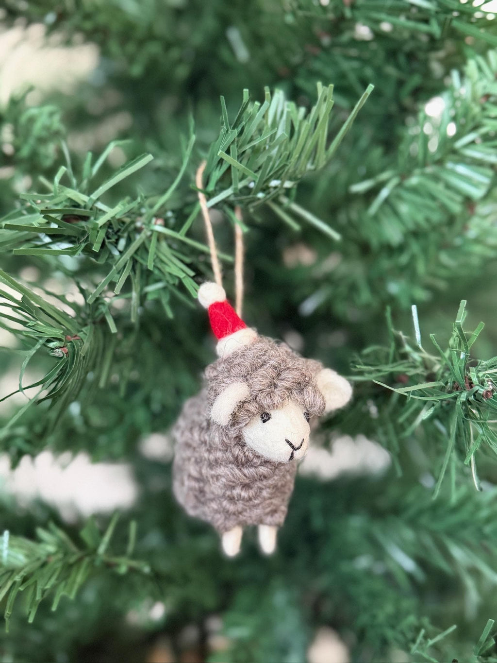 Weihnachtsanhänger Schaf I Christbaumschmuck Weihnachtsdeko I Winter Weihnachtsbaum I Weihnachtsschaf