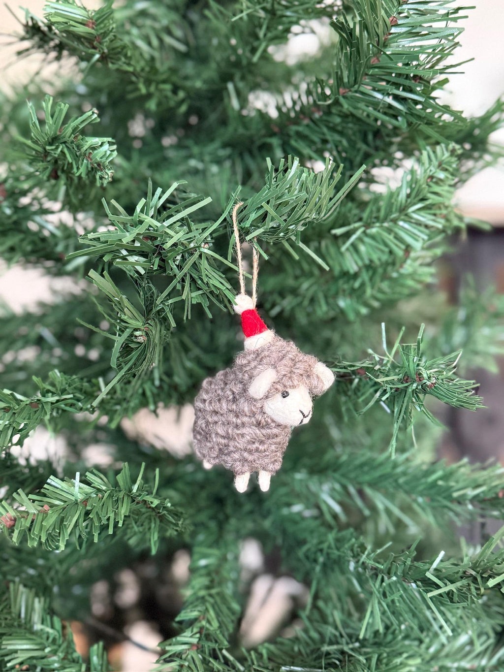 Weihnachtsanhänger Schaf I Christbaumschmuck Weihnachtsdeko I Winter Weihnachtsbaum I Weihnachtsschaf
