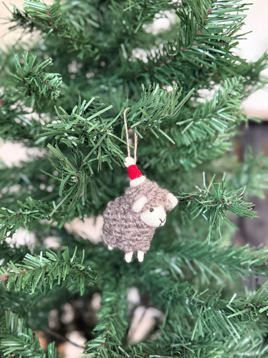 Weihnachtsanhänger Schaf I Christbaumschmuck Weihnachtsdeko I Winter Weihnachtsbaum I Weihnachtsschaf