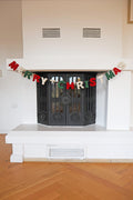 Weihnachtsgirlande aus Filz I Merry Christmas I Fröhliche Weihnachten I Filz Deko I Weihnachtsdeko I Fair