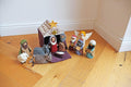 Weihnachtskrippe aus Filz I Weihnachtsdeko I handgemacht I Maria und Josef I Stall I Heilige 3 Könige I Jesuskind