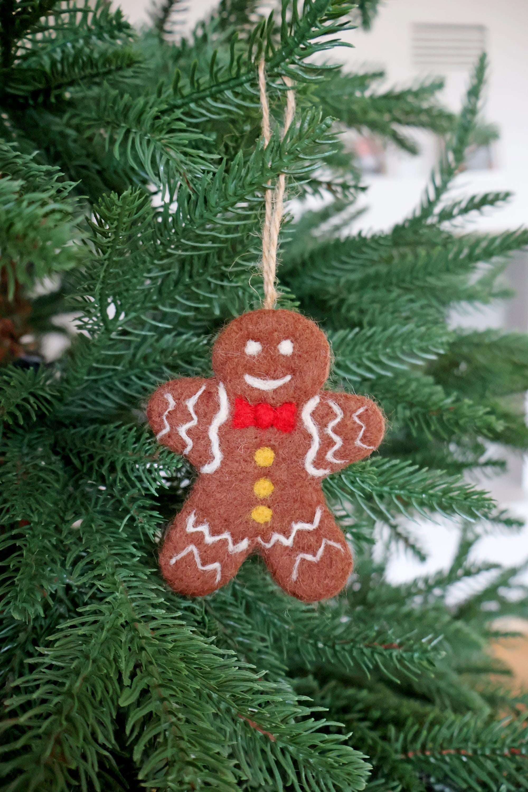 Weihnachtsanhänger Lebkuchenmann I Christbaumschmuck Weihnachtsdeko I Winterdeko I Weihnachtsbaum I Zuckerstange Lebkuchen
