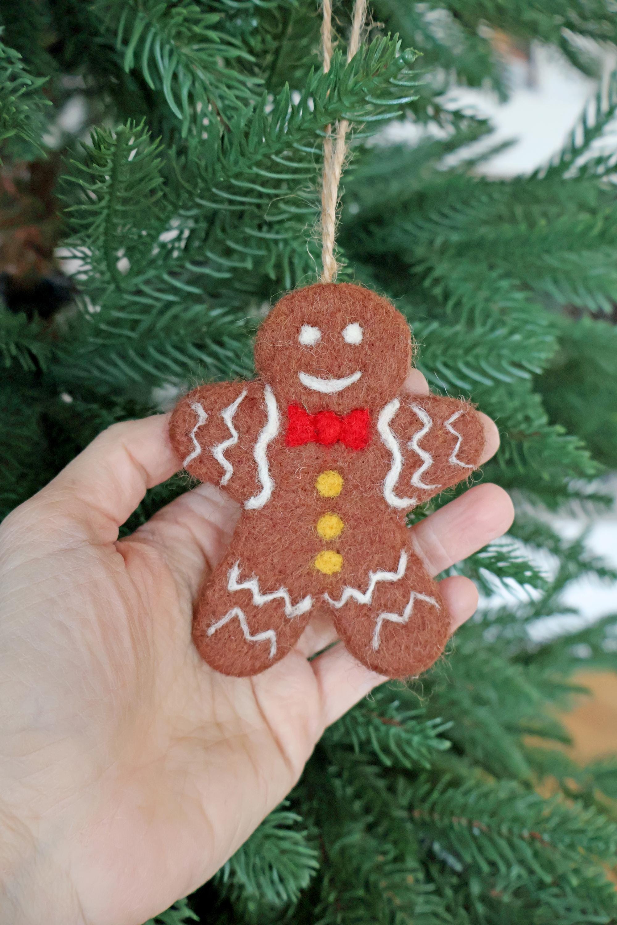 Weihnachtsanhänger Lebkuchenmann I Christbaumschmuck Weihnachtsdeko I Winterdeko I Weihnachtsbaum I Zuckerstange Lebkuchen