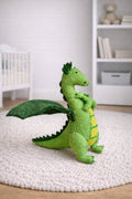 Drache grün aus Filz I Spielzeug I Dekofigur I Dragon I handgemachtes Spielzeug I Filz Drache I Filz Figur I Drache Spiel