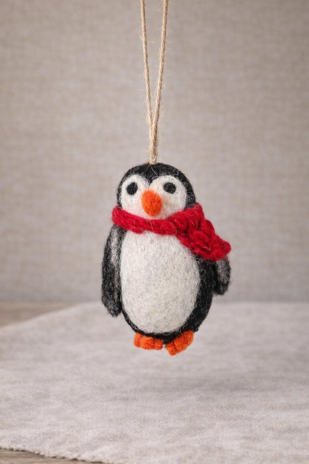 Weihnachtsanhänger Pinguin I Christbaumschmuck Weihnachtsdeko Winter Weihnachtsbaum