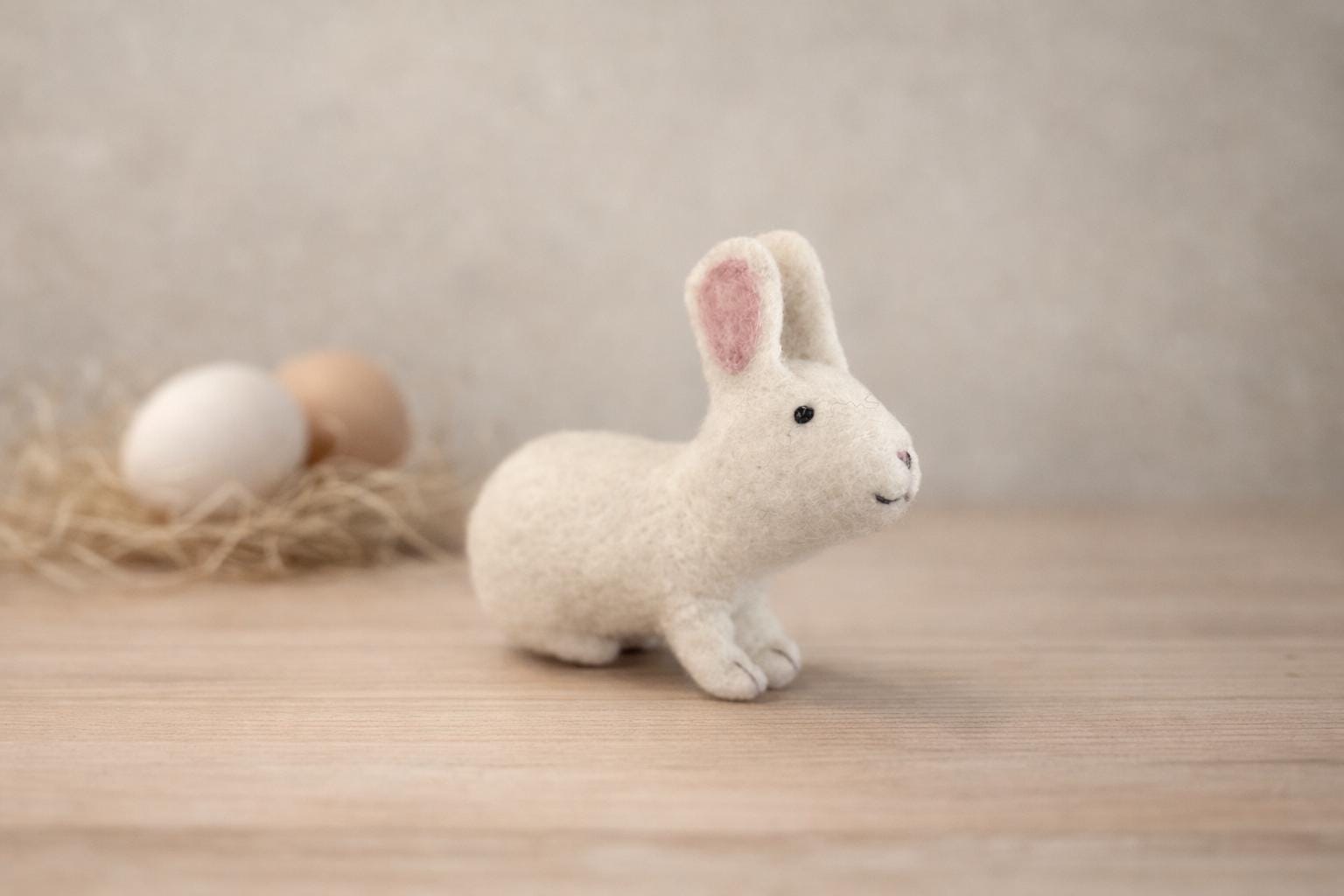 Hase Kaninchen aus Filz I Osterschmuck I Osterdeko I I Osterstrauß I Filzdeko Ostern I Osterhase I Frühling I Osterhase Figur