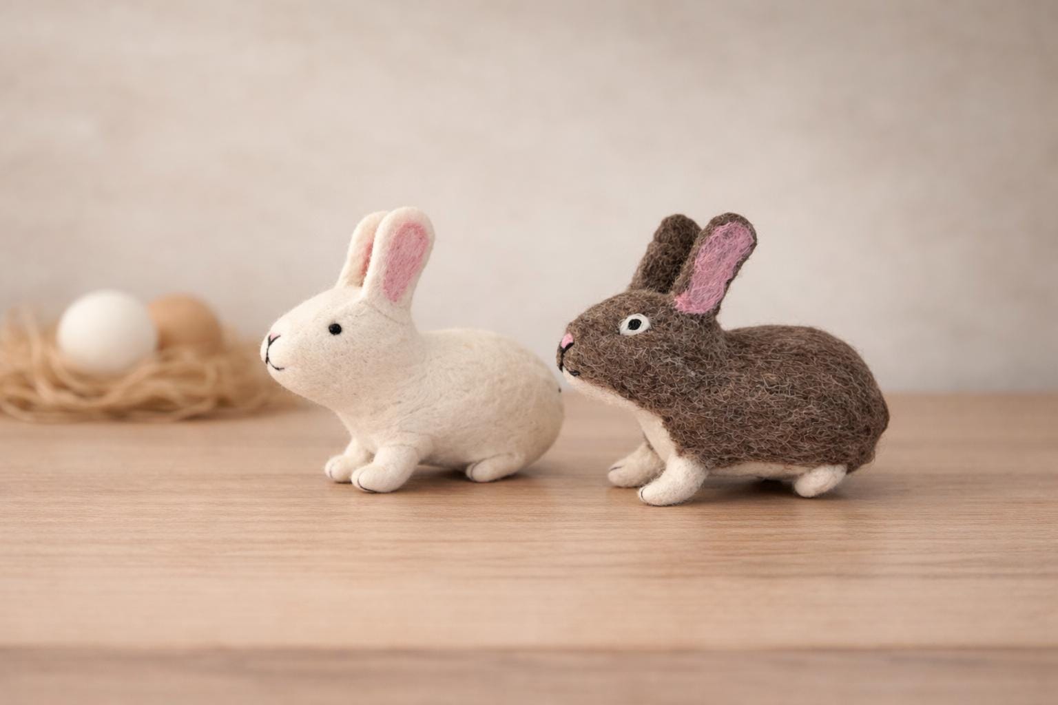 Hase Kaninchen aus Filz I Osterschmuck I Osterdeko I I Osterstrauß I Filzdeko Ostern I Osterhase I Frühling I Osterhase Figur