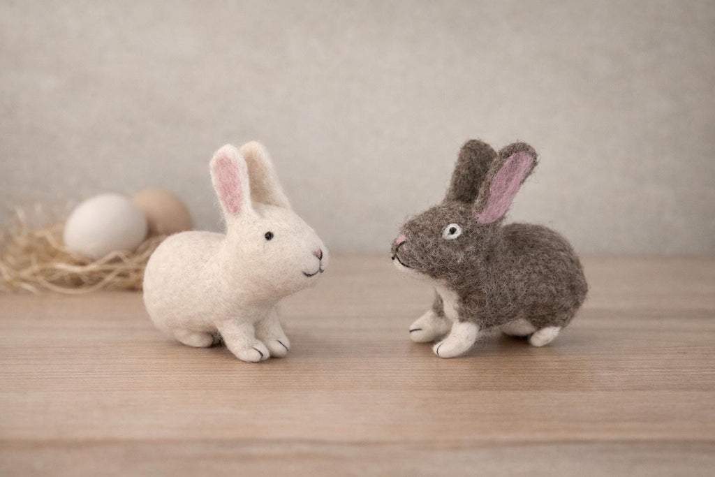 Hase Kaninchen aus Filz I Osterschmuck I Osterdeko I I Osterstrauß I Filzdeko Ostern I Osterhase I Frühling I Osterhase Figur